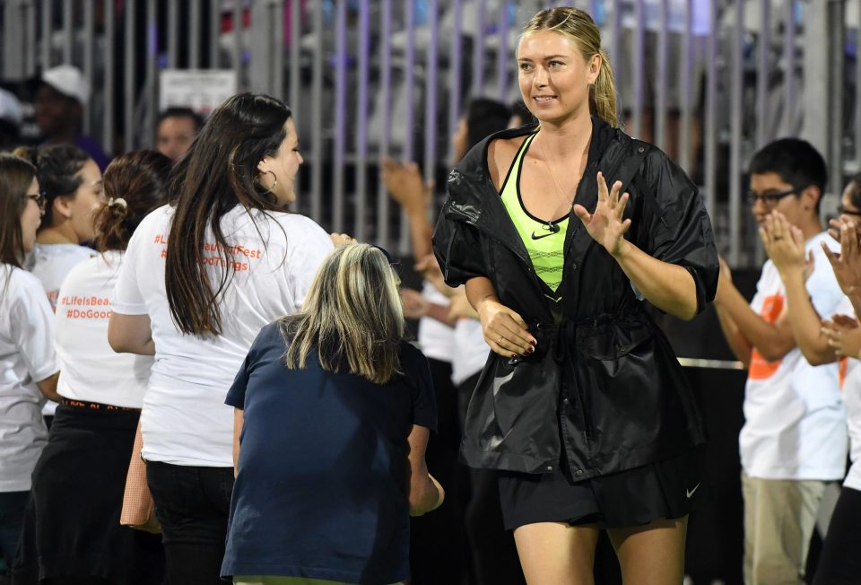  Maria Sharapova could be back in time for the French Open