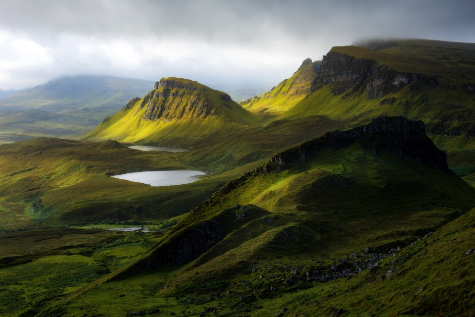  Scotland has a 'better environment' to live in, says the report. The Isle of Skye above.