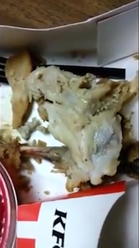 The boys mum said her son got sick after he ate some chicken at a KFC branch in Arkansas, US