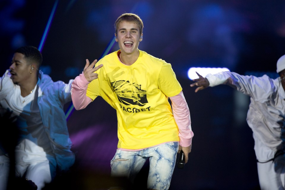  Justin performs once more in London tonight before heading to Birmingham