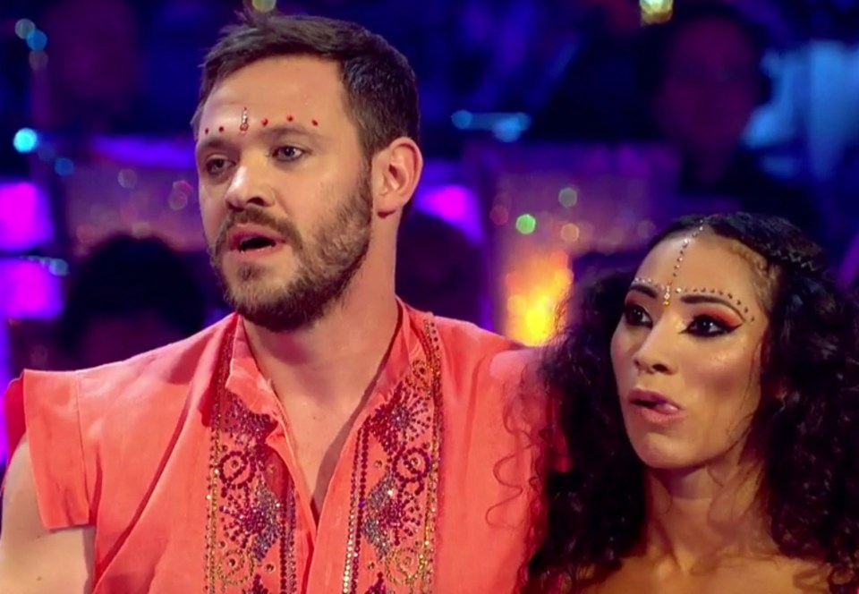 Will was paired with Karen Clifton when he suddenly left the show