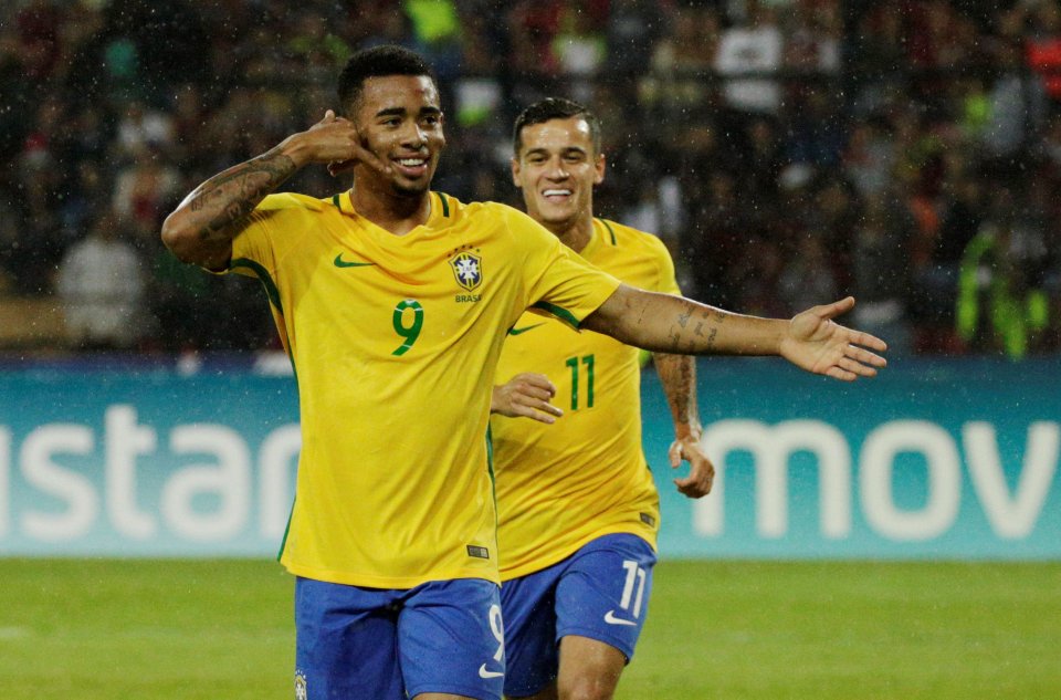 Gabriel Jesus has been on fine form for Brazil in qualifying 