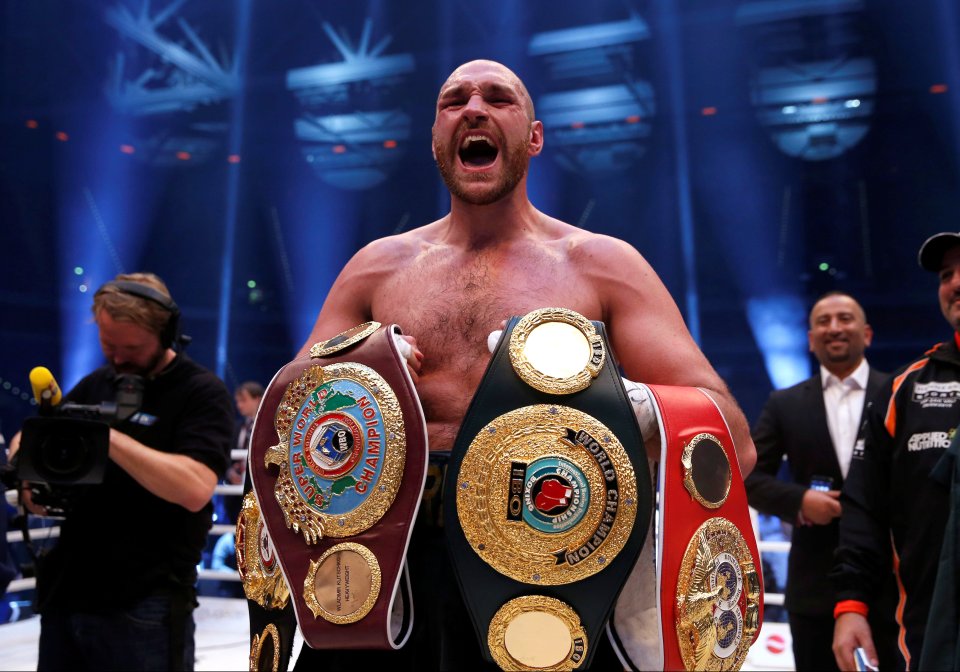  Fury has had his boxing licence revoked