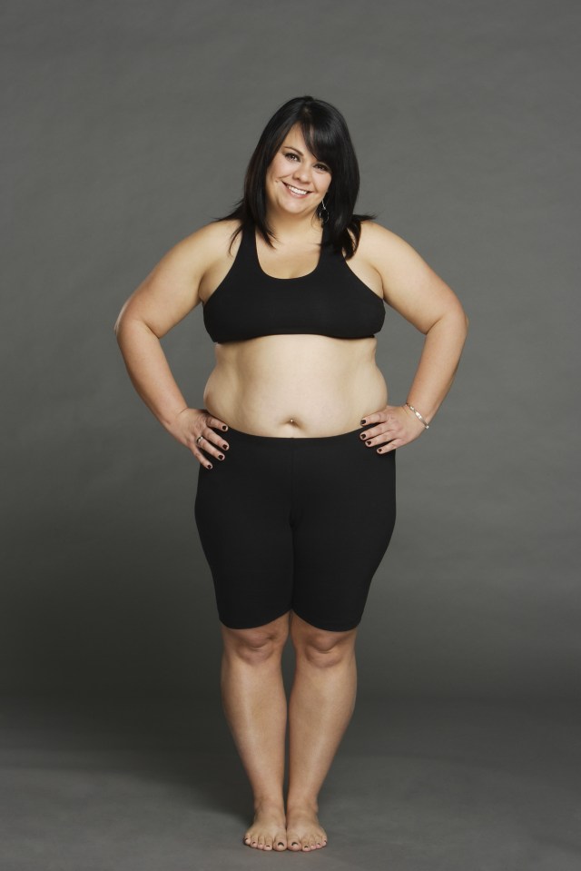  Ali Vincent, pictured before Biggest Loser, lost nearly eight stone