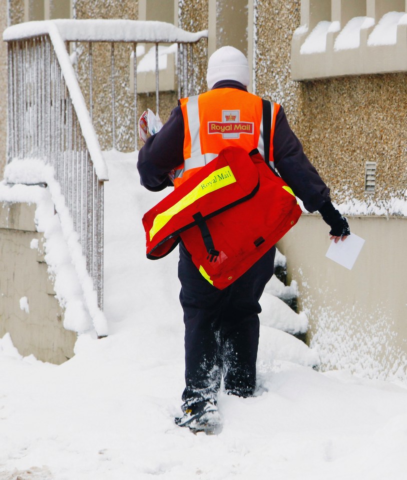 Sorry - the post man won't be making this trip on Christmas Day