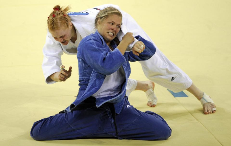  Judo medallist: Ronda Rousey claimed Olympic bronze in Beijing