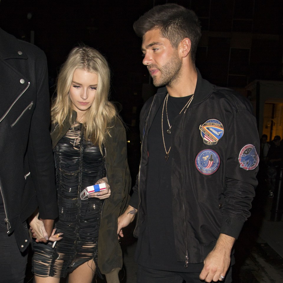 Lottie Moss and Alex Mytton