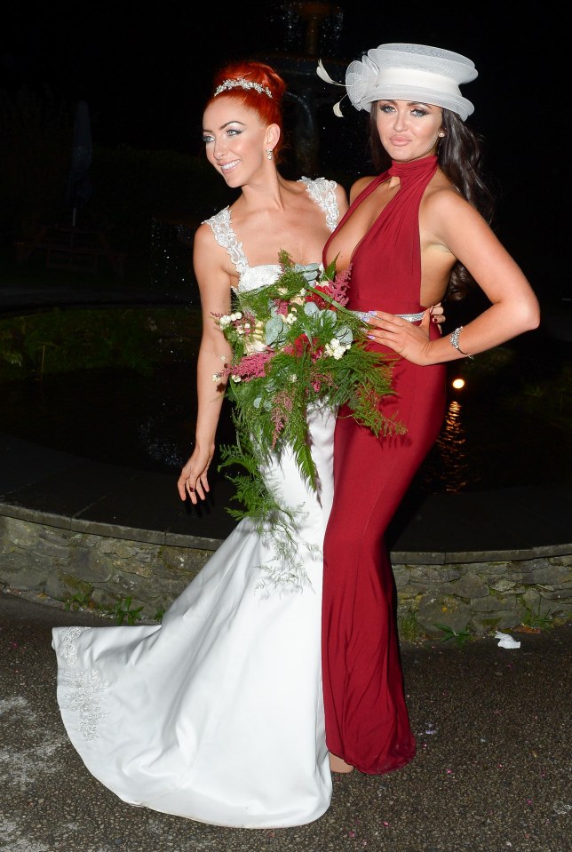  Charlotte Dawson proved the life and soul of her mate's wedding