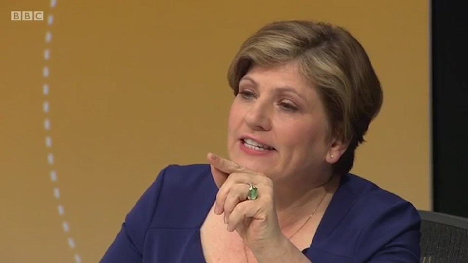 Emily Thornberry was booed for saying Brexiteers voted to steal their neighbour's job