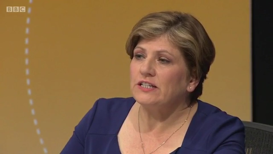 Ms Thornberry has been in hot water before over her sneering comments about ordinary voters