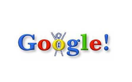 The Burning Man was the first Google Doodle in 1998