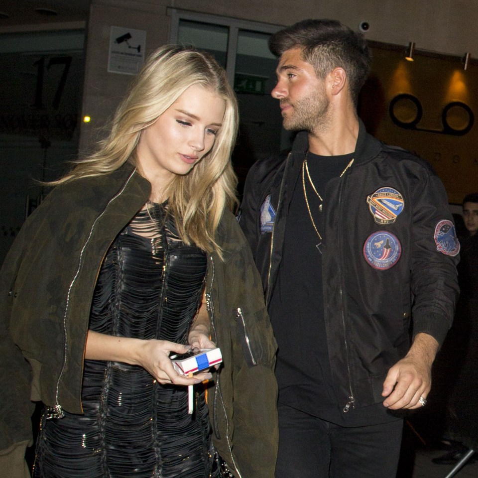 Lottie Moss and Alex Mytton