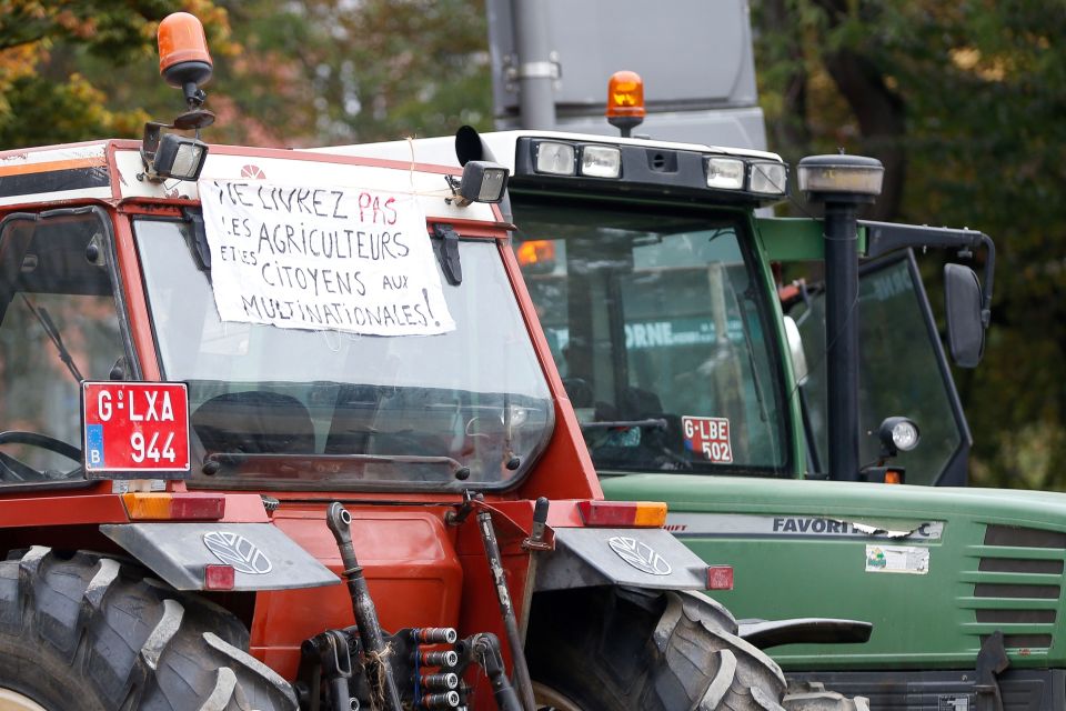  Protests . . . the EU-Canada deal has proved controversial in the Wallonia region of Belgium