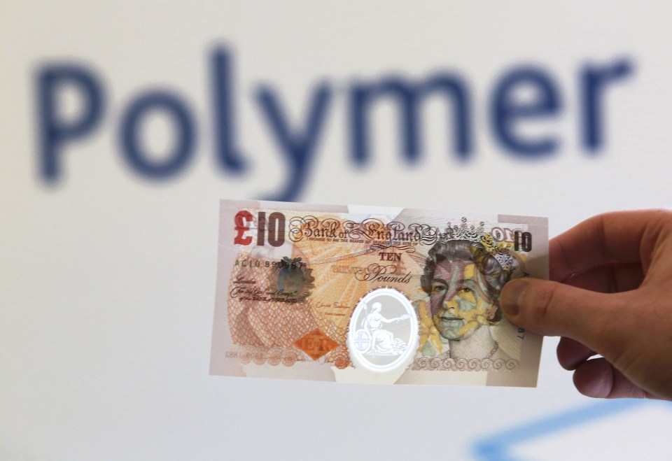  The Bank of England released a new tenner last year to replace the old one