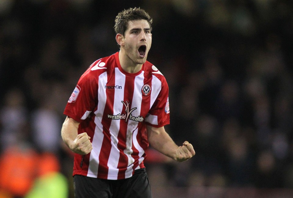  Before the case . . . Evans celebrates win for Sheffield Utd in 2011