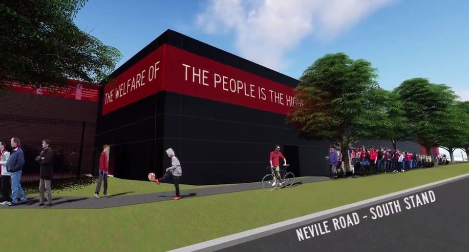 There are also plans to integrate a 600-capacity supporters' club at the ground