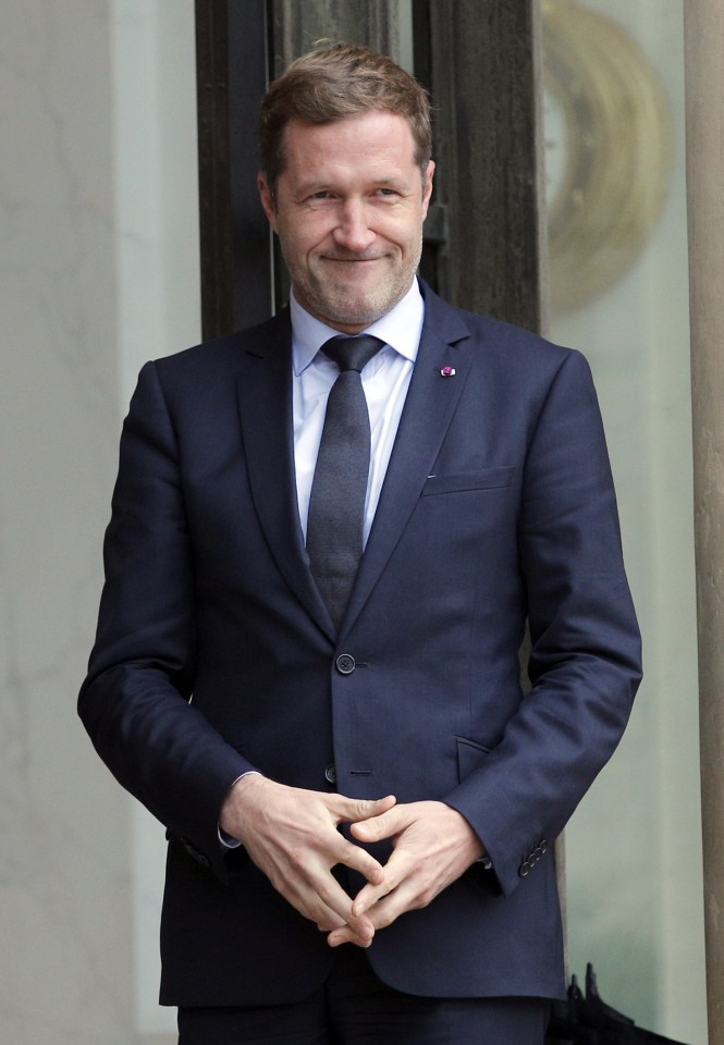 Big boss . . . Minister-President of Wallonia Paul Magnette arrives for crunch talks with Francois Hollande