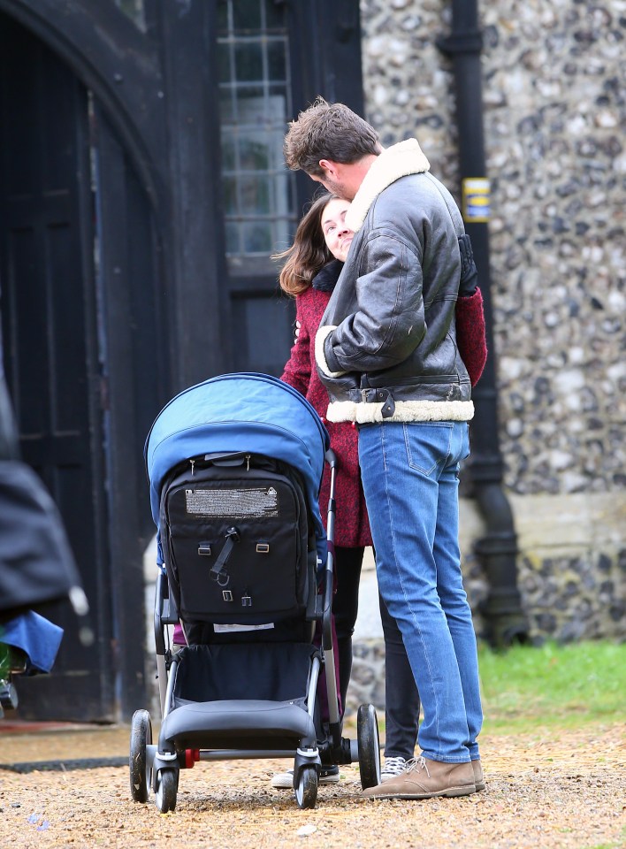 Lacey Turner and James Bye, Scott Maslen, Rita Simons and Sam Womack film Xmas Nativity scenes