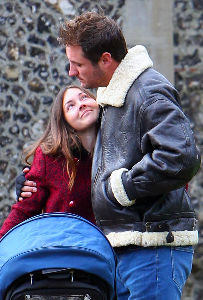 Lacey Turner and James Bye, Scott Maslen, Rita Simons and Sam Womack film Xmas Nativity scenes