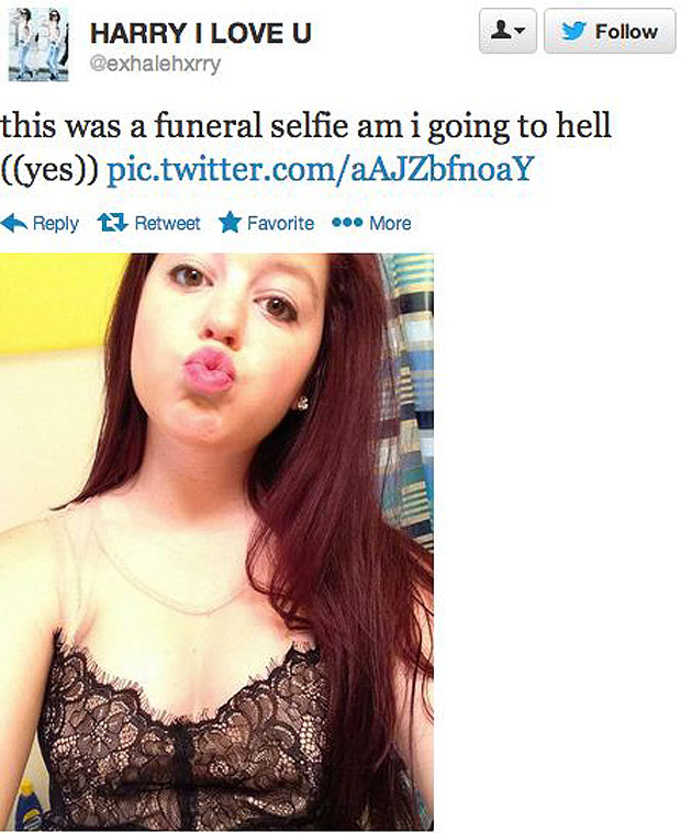  Other Twitter users opted to share their pouting photos to brighten up an otherwise dark day