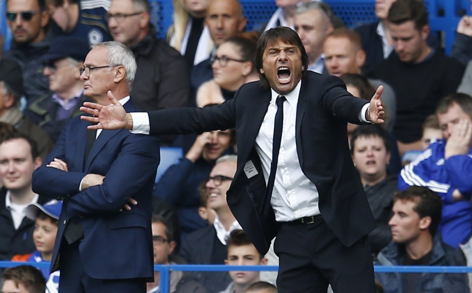  Antonio Conte was at his expressive best as Chelsea beat Leicester