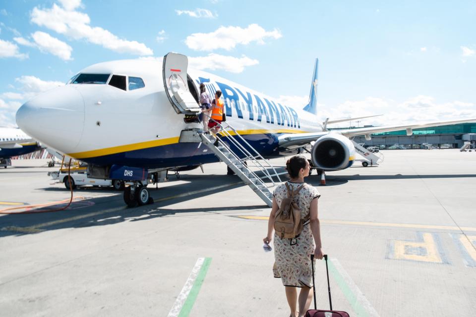  The budget airline has warned future forecasts could be lowered if Pound continues to tumble