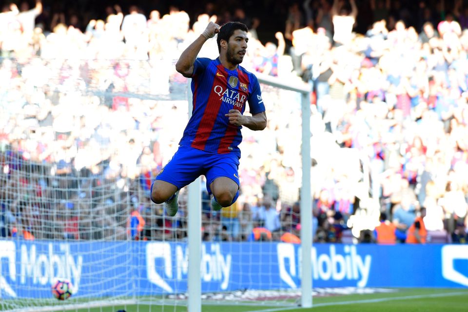  Luis Suarez has been arguably the best player in football in calendar year 2016