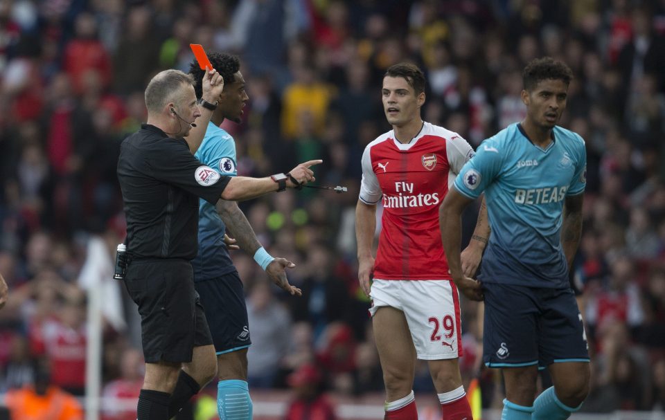 Granit Xhaka must control his temperament 