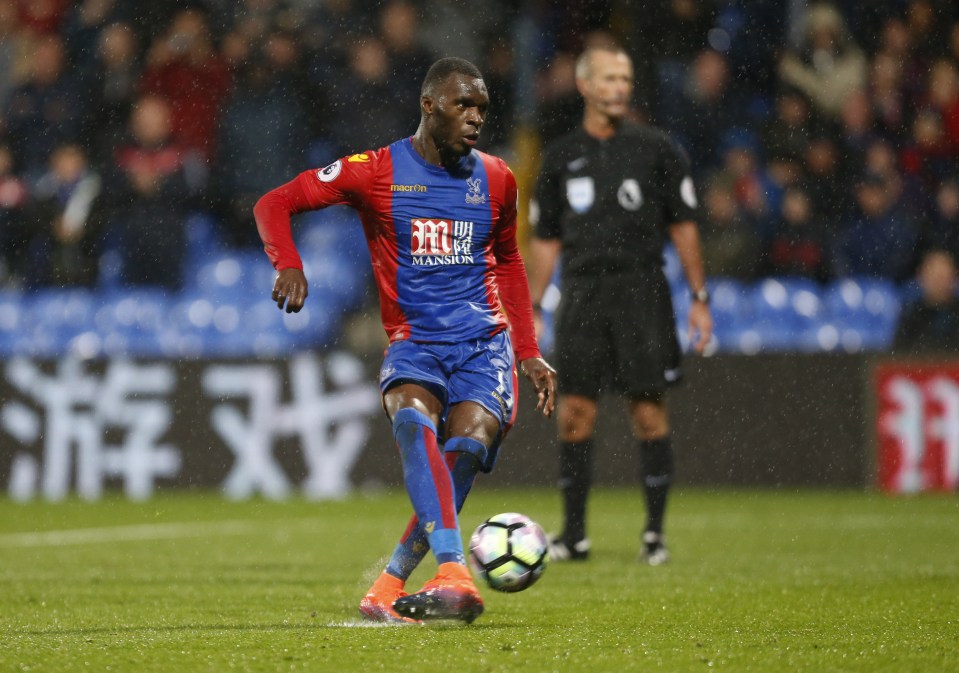 Christian Benteke's penalty went woefully wide in the first half