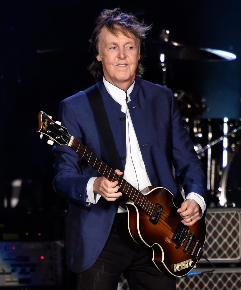  Stage trip . . . fans will be relieved to discover that Sir Paul McCartney carried on performing