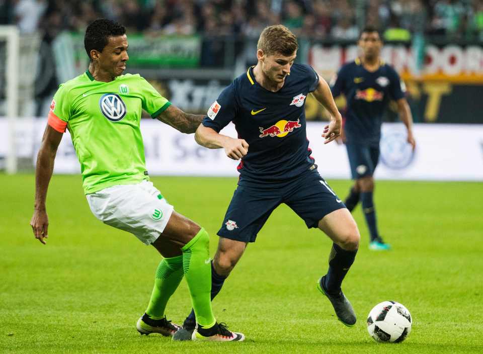  Forward Timo Werner (right) is one of the hottest prospects at the club