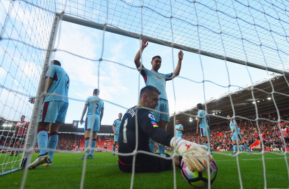  Burnley had a nightmare but it could have been even worse without Tom Heaton