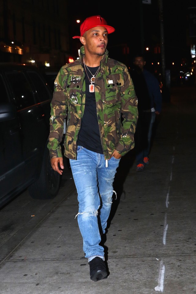  T.I joined the group after performing at Tidal over the weekend