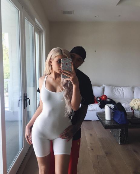 Kylie Jenner and Tyga have raised eyebrows with this Instagram shot 