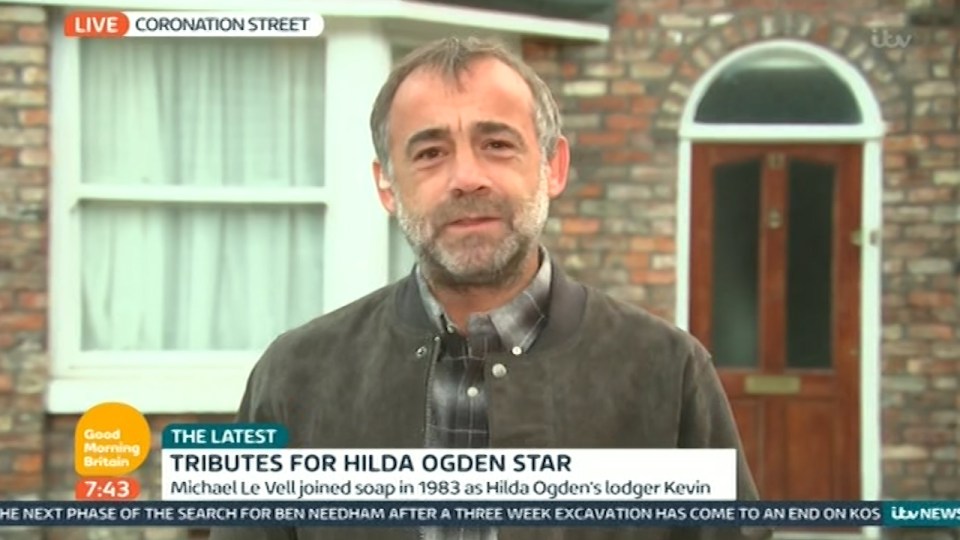 Michaels character Kevin Webster was Hildas lodger when he first joined the Street