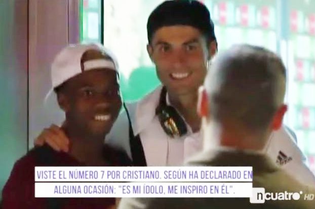  Charly Musonda waited 20 minutes for Cristiano Ronaldo's signature and picture