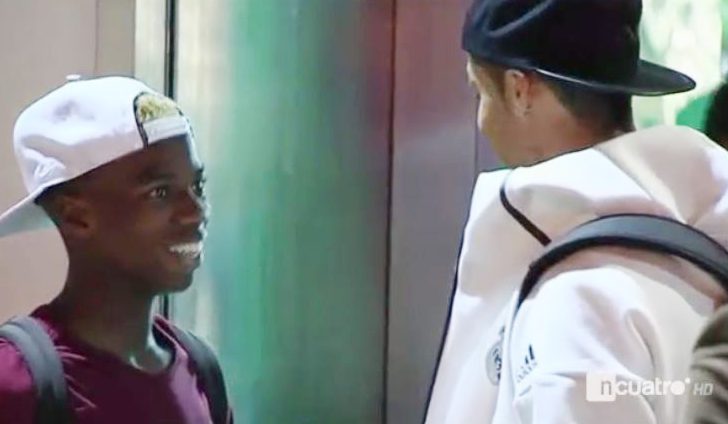  Waiting game over...Musonda finally meets his hero CR7