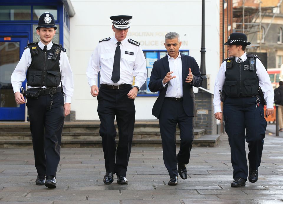 London Mayor Sadiq Khan was in Lewisham with Met Commissioner Sir Bernard Hogan-Howe to launch the scheme today 