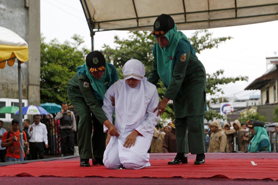 Whipping punishment is one form of punishment imposed in Aceh for violating the application of Islamic Shari'a