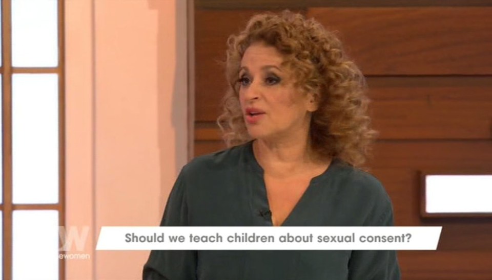  Loose Women panellist Nadia Sawalha has slammed football Ched Evans after he was dramatically cleared of rape last week