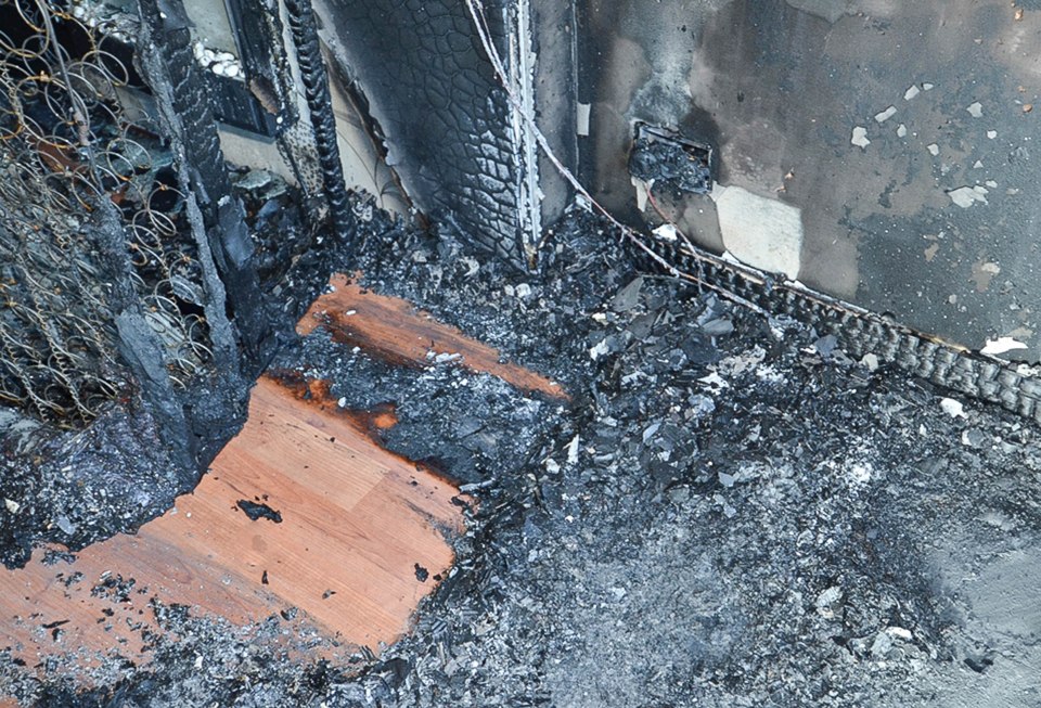  This fire was caused by a charging e-cigarette which exploded and started a ferocious blaze