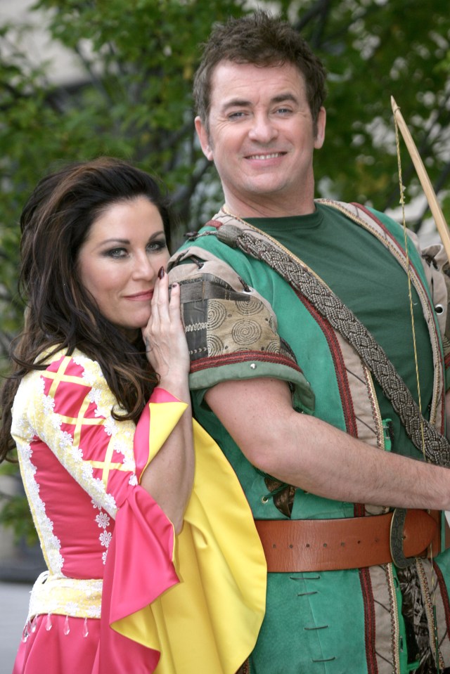  Shane Richie and Jessie Wallace were snapped as they get ready for panto