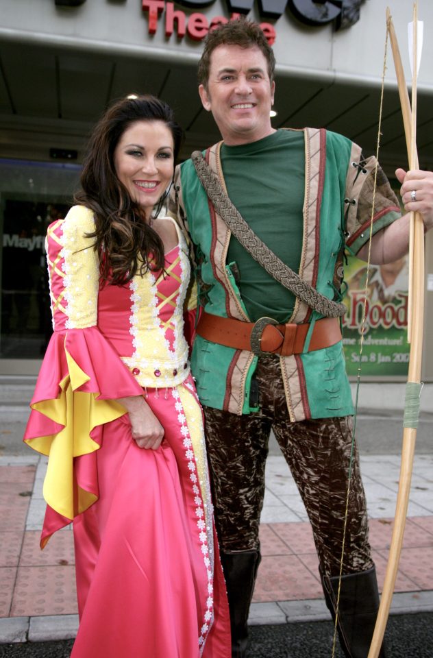  And Shane takes on the title role of Robin Hood, in the panto in Southampton