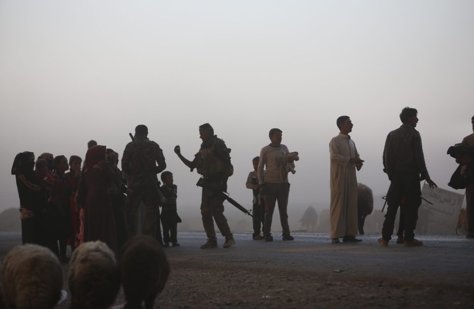 Only villages surrounding the city have so far been liberated but the fight for the city is expected to be fierce