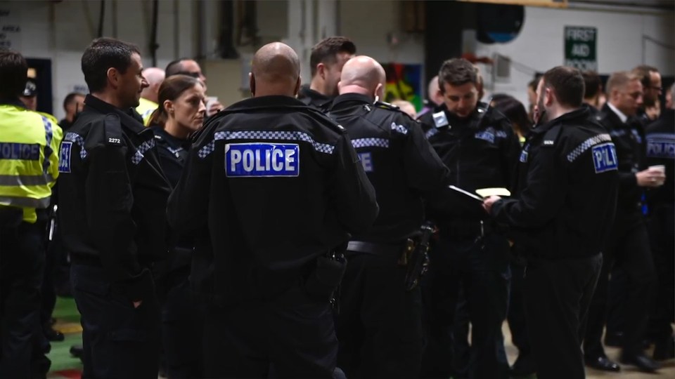 160 officers took part in the 5am raids, across 11 properties in Oxford, 