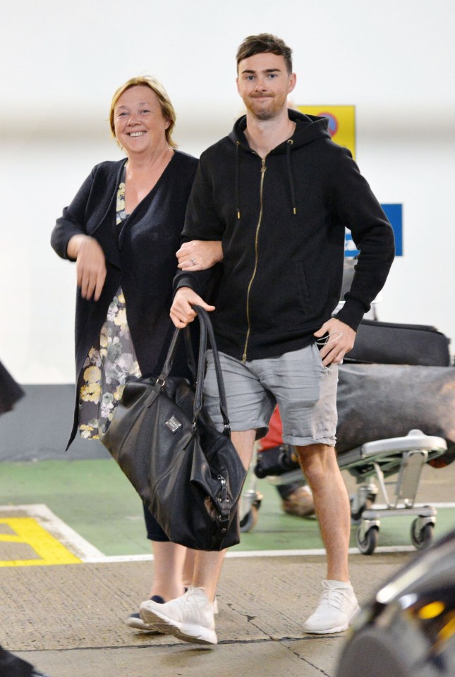  Pauline and Charlie Quirke were also spotted