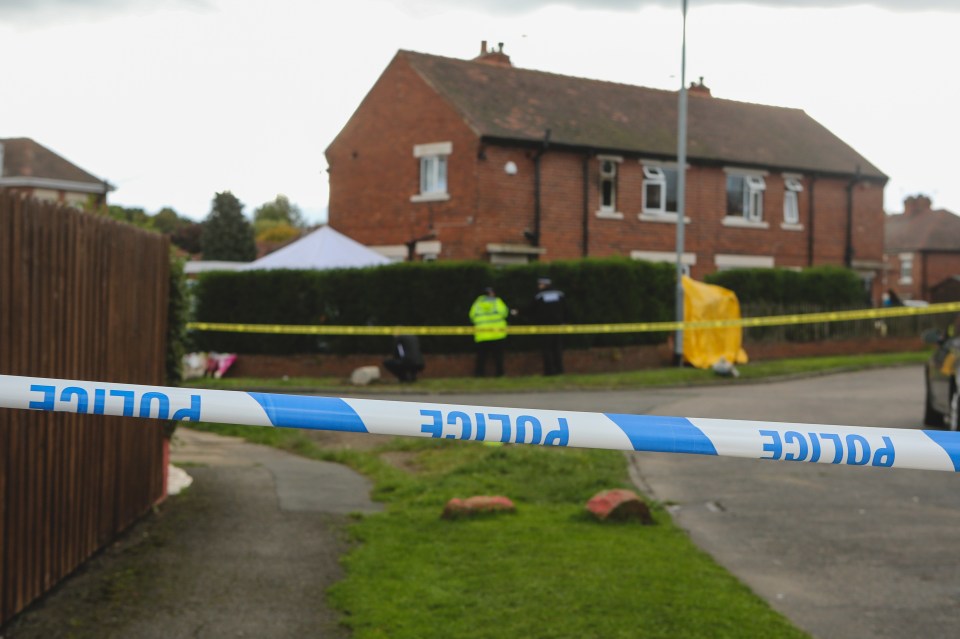  Emergency services were called to the home about 4.20am on Wednesday with neighbours saying two people had become trapped in the blaze