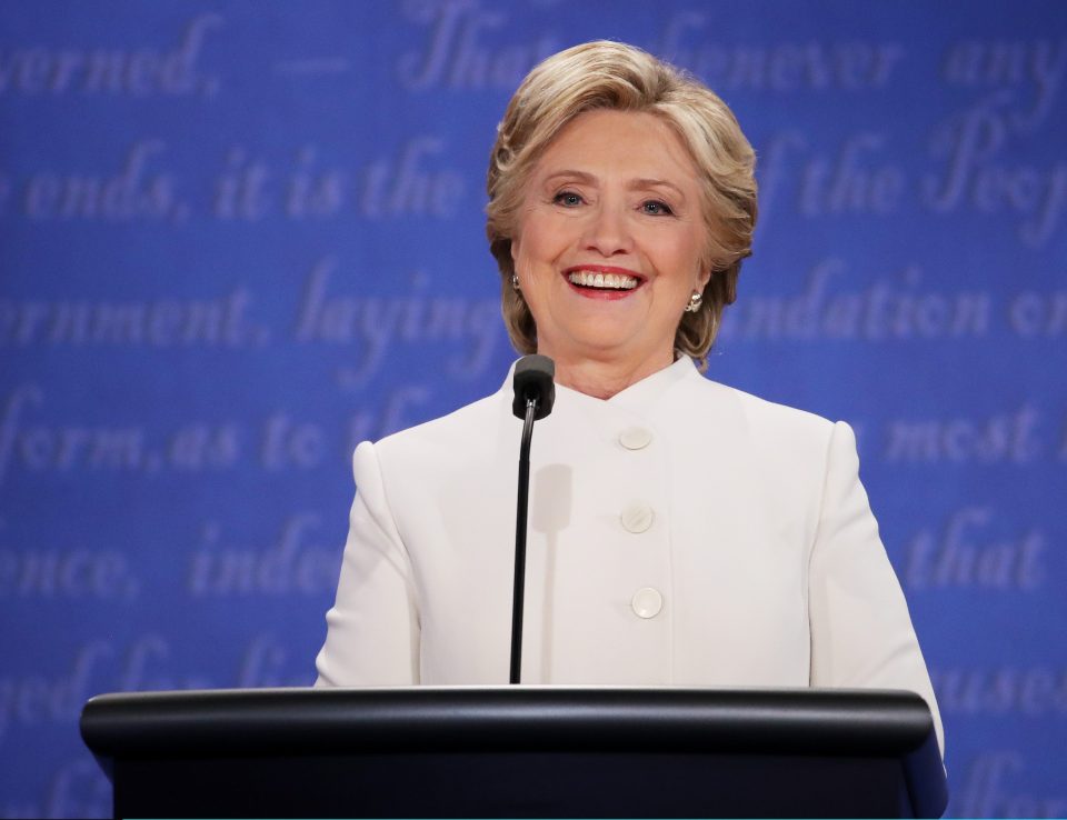  Clinton was branded a 'nasty woman' by the Republican candidate