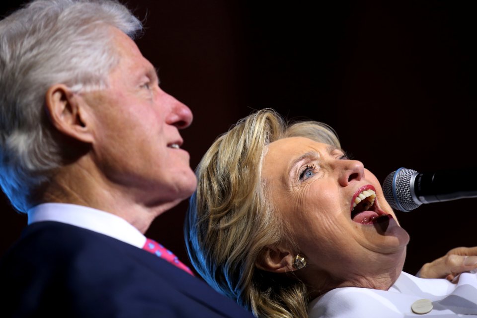 Democratic U.S. presidential candidate Hillary Clinton speaks at a campaign event after the third and final 2016 presidential campaign debate in North Las Vegas