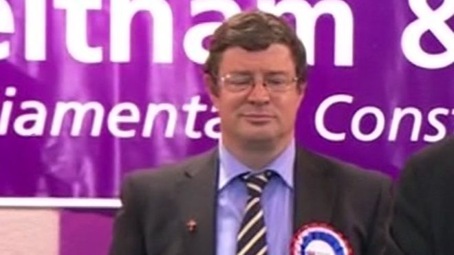 David Furness, BNP, is contesting the seat